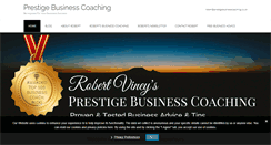 Desktop Screenshot of prestigebusinesscoaching.co.uk